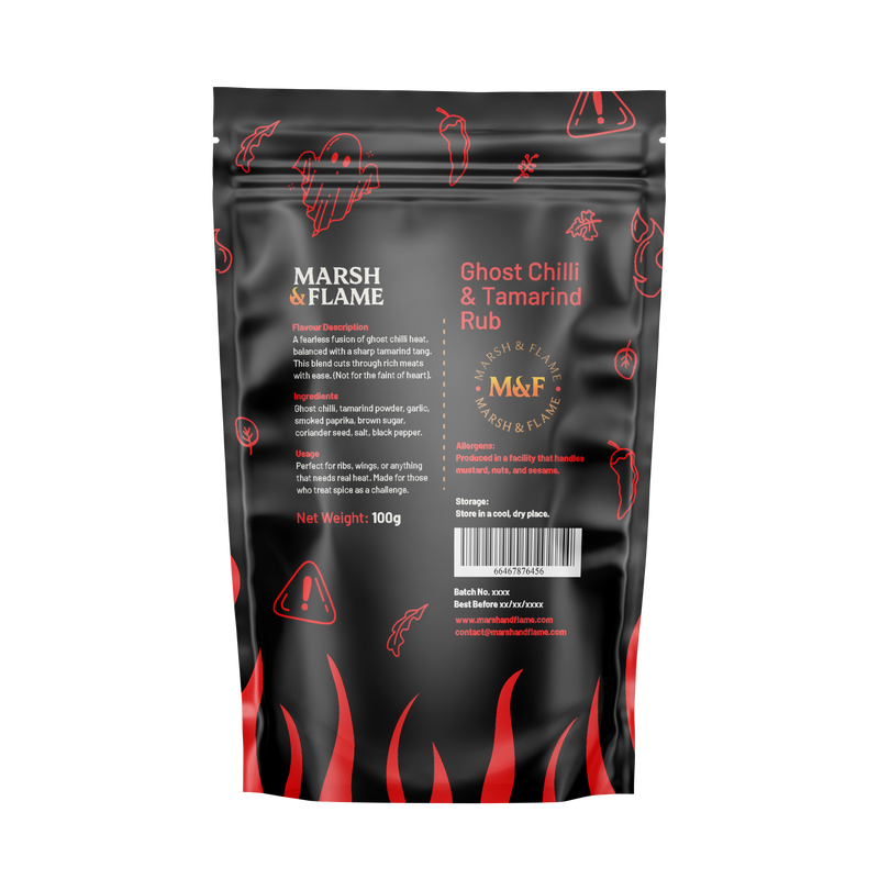 Ghost Chilli & Tamarind Rub - 100g Pouch