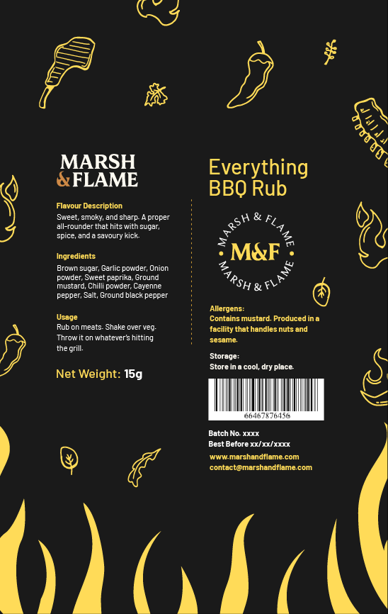 Everything BBQ Rub - 100g Pouch