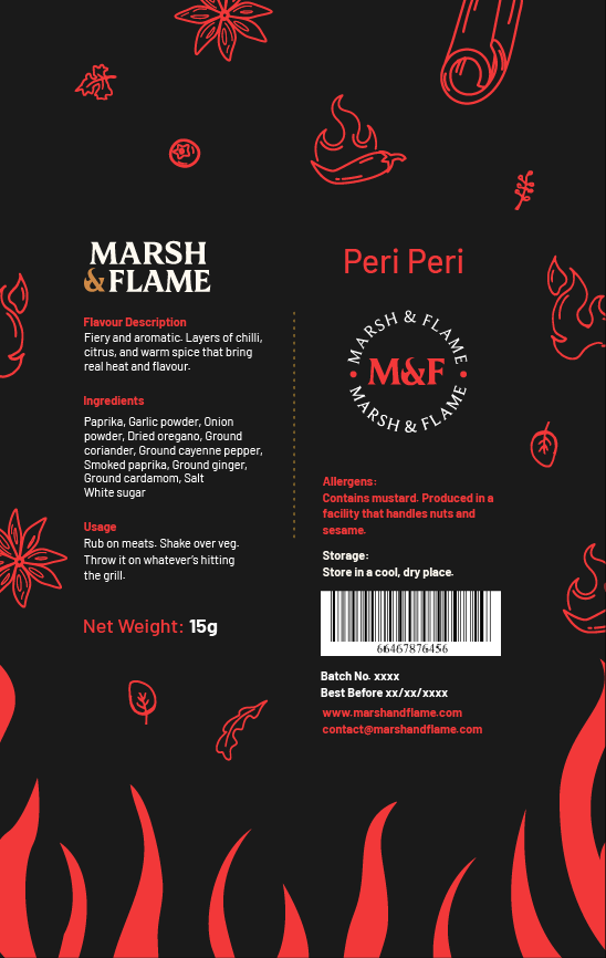 Peri Peri - 100g Pouch