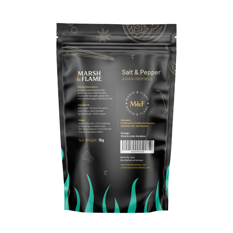 Salt & Pepper - 100g Pouch